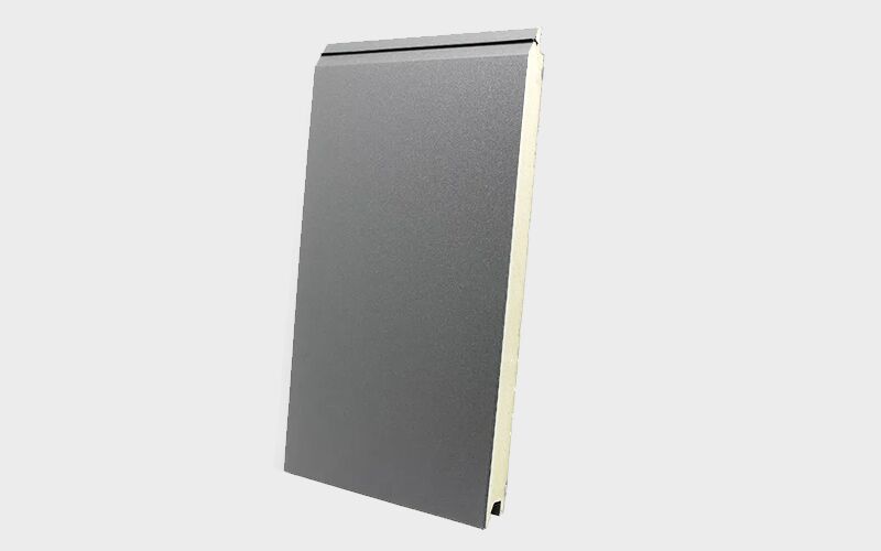 oluklu düz antrasit gri ral 7016 sandviç panel